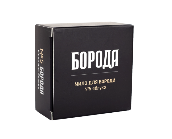 Мило для бороди Boroda №5 Яблуко