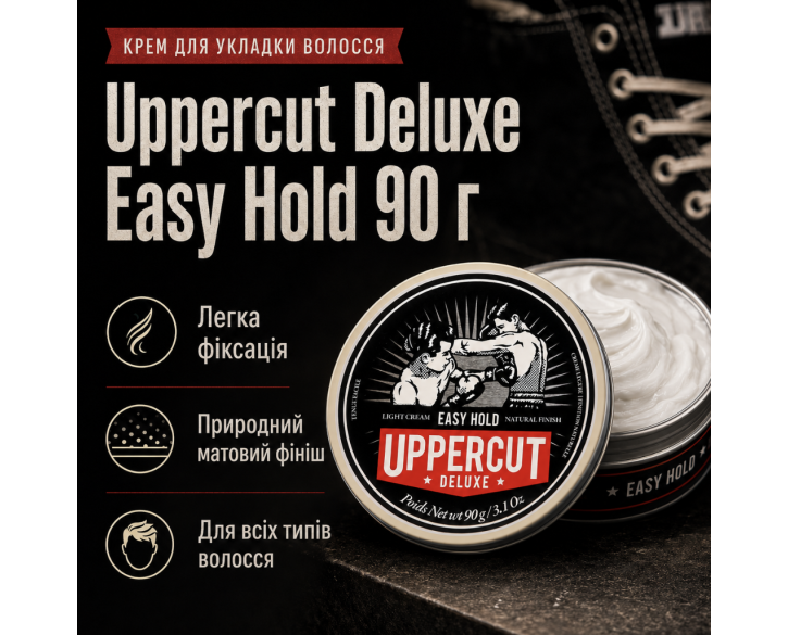 Крем Uppercut Deluxe Easy Hold 90 г