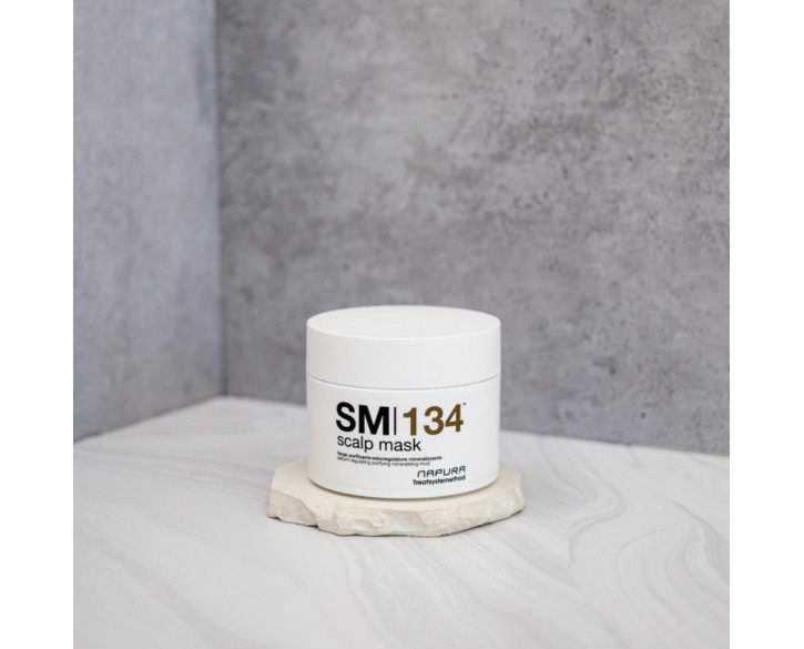 Регулююча очищуюча маска для жирної шкіри голови Napura SMI134 SCALP MASK FANGO 250 мл