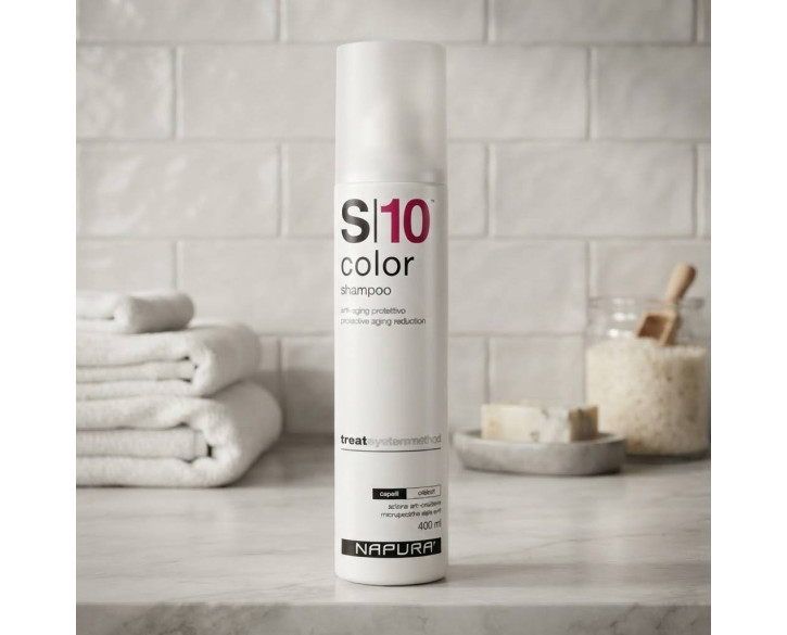 Антиоксидантний шампунь для захисту кольору Napura S10 Color™ 400 мл