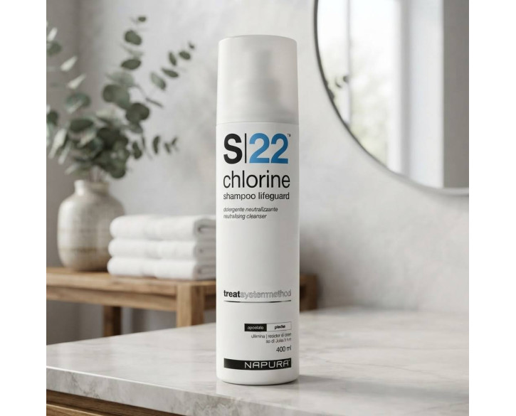 Шампунь для нейтралізації дії хлору Napura S22 Lifeguard Shower Shampoo Chlorine 400 мл