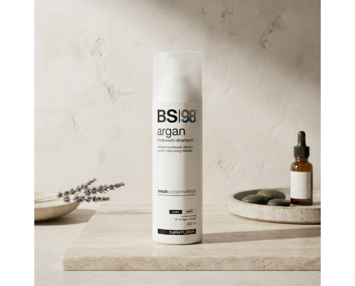 Шампунь для волосся та тіла з аргановою олією Napura BS98 ARGAN 400 мл