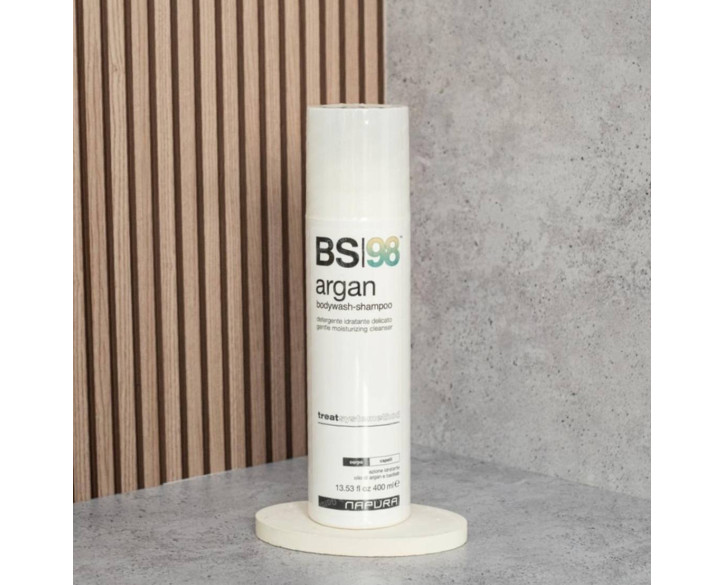 Шампунь для волосся та тіла з аргановою олією Napura BS98 ARGAN 400 мл
