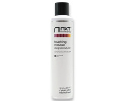 Екологійчний мус сильної фіксації для кучерявого волосся NXT TOUCHING MOUSSE tank 300 мл