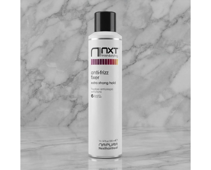 Лак для волосся сильної фіксації Napura NXT ANTI FRIZZ FIXER EXTRA 300 мл