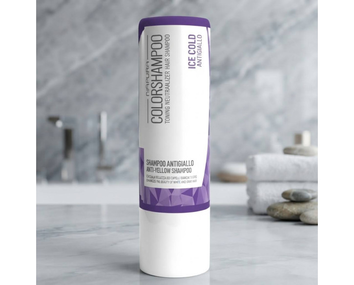 Анти-жовтий шампунь Napura ICE COLD COLOR SHAMPOO ANTIGIALLO 125 мл