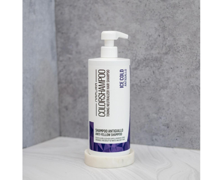 Анти-жовтий шампунь Napura ICE COLD COLOR SHAMPOO ANTIGIALLO 750 мл