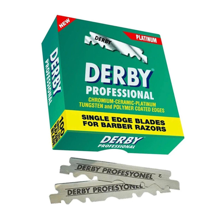 Леза Derby Professional Половинки 100 шт