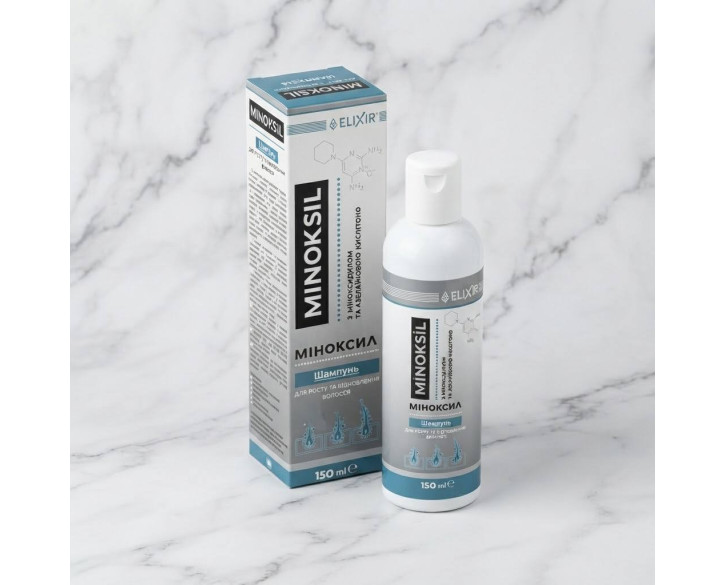 Шампунь з Minoxidil Elixir для волосся та бороди 150 мл