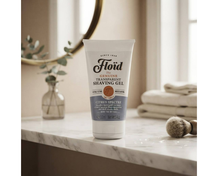 Прозорий гель для гоління Floid Shaving Gel Citrus Spectre 150 мл