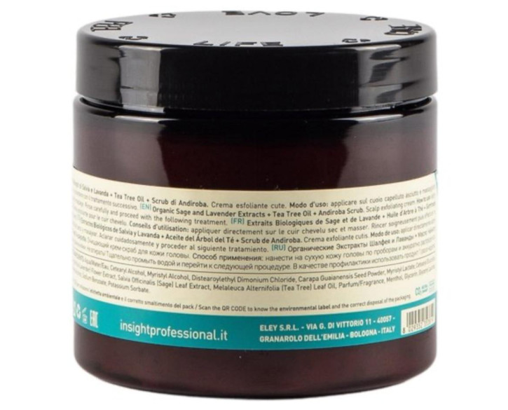 Крем-пілінг для шкіри голови Insight Rebalancing Scalp Exfoliating Cream 180 мл