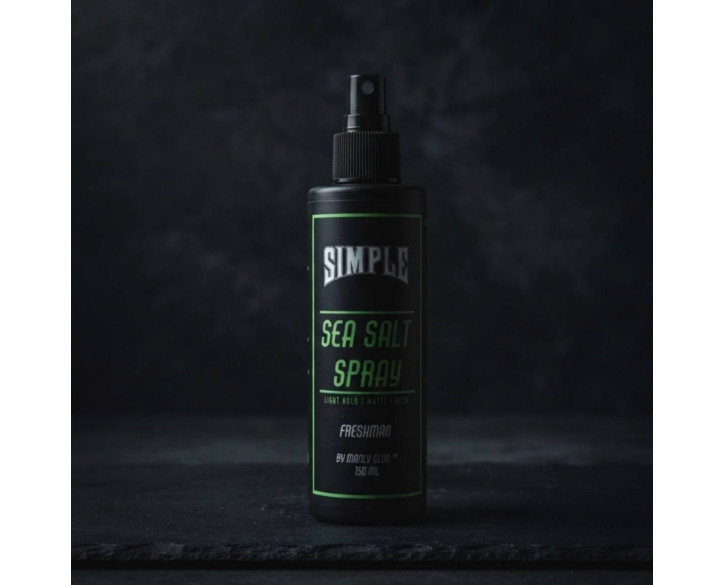 Сольовий спрей для волосся MANLY CLUB SIMPLE Sea Salt SPRAY FRESHMAN 250 мл