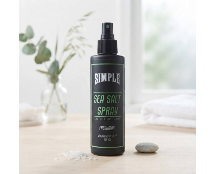 Сольовий спрей для волосся MANLY CLUB SIMPLE Sea Salt SPRAY FRESHMAN 250 мл