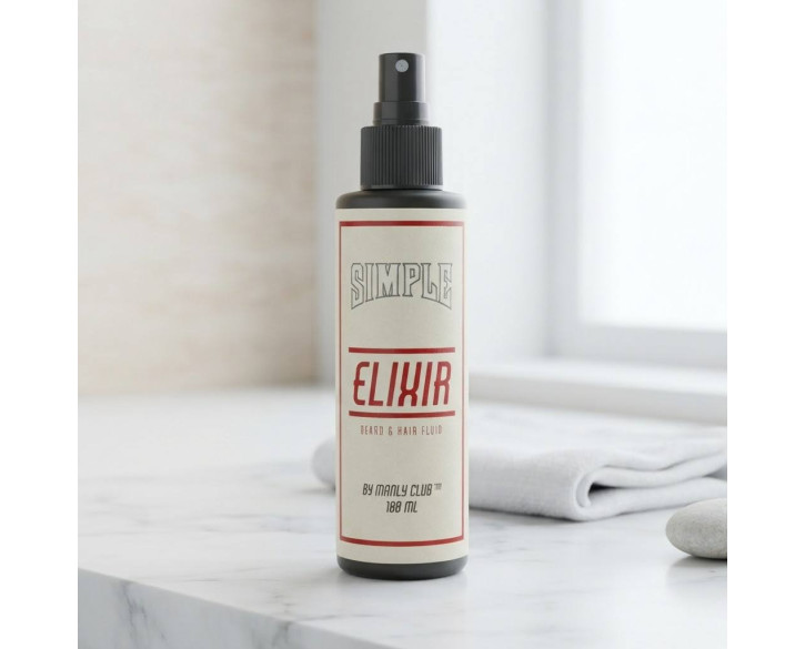 Флюїд для бороди та волосся MANLY CLUB Simple Elixir 100 мл