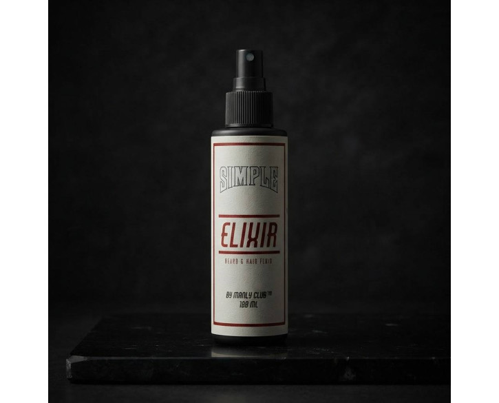 Флюїд для бороди та волосся MANLY CLUB Simple Elixir 100 мл