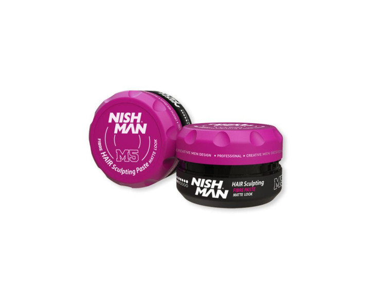 Паста для укладання волосся Nishman Fibre Paste Matte Look M5 (100ml)