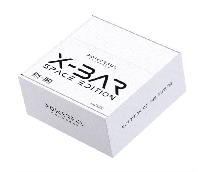 POWERFUL PROGRESS X-BAR - SPACE EDITION ZERO SUGAR - WHITE BOX - 24 psc x 50 g, Вишня