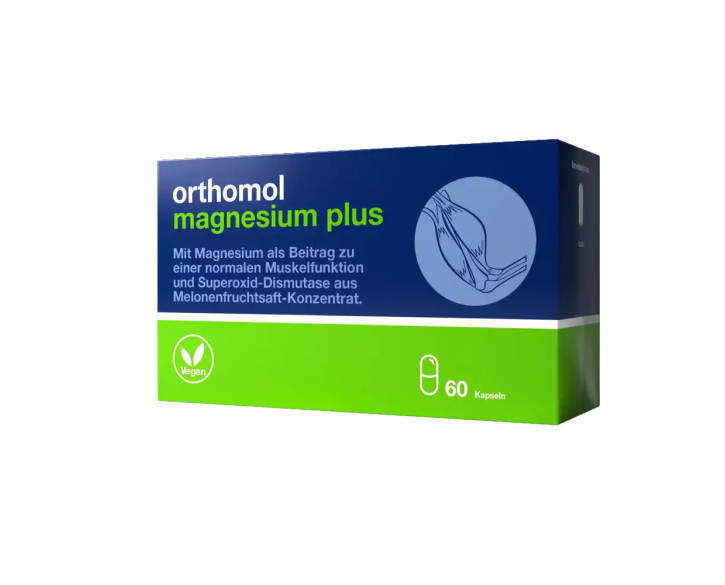 Orthomol Magnesium Plus (капсули) курс 30 днів