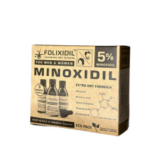 Лосьйон Minoxidil Folixidil 5% (3 флакони)