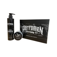 Подарунковий набір для чоловіків PerfomeN Daily Shampoo 250мл + QM Matte Paste 100мл