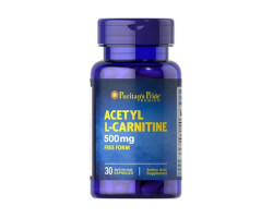 Л-карнітин Puritan's Pride Acetyl L-Carnitine 500 mg 30 капсул