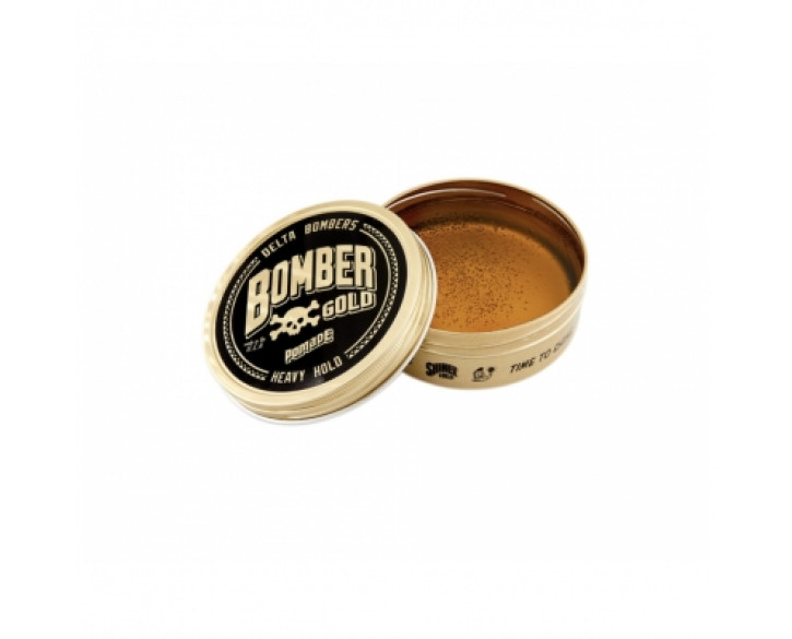 Помада для волосся Shiner Gold Heavy Hold Bomber Gold Pomade (112ml)