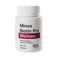 Minox Biotin Pro Woman для росту та проти випадіння волосся 