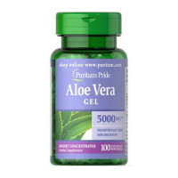 Алое вера Puritan's Pride Aloe Vera Extract 25 mg 100 капс