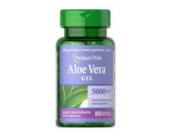 Алое вера Puritan's Pride Aloe Vera Extract 25 mg 100 капс