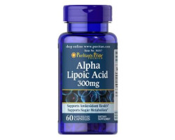 Альфа-ліпоєва кислота Puritan's Pride Alpha Lipoic Acid 300 mg 60 капс