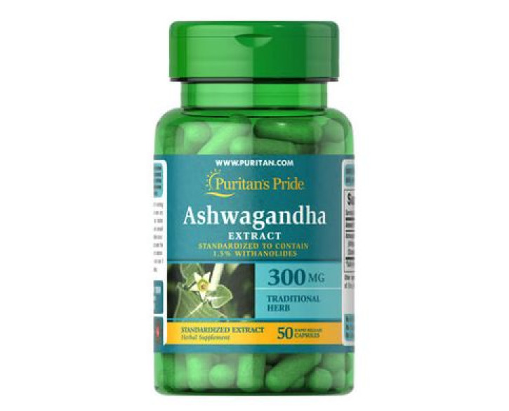 Ашваганда Puritan's Pride Ashwagandha 300 mg 50 капс
