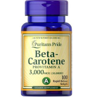 Вітамін А Puritan's Pride Beta-Carotene 10,000 IU 100 капс