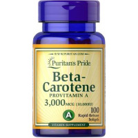 Вітамін А Puritan's Pride Beta-Carotene 10,000 IU 100 капс