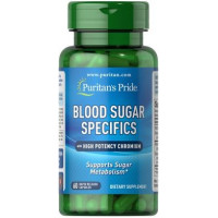 Puritan's Pride Blood Sugar Specifics 60 капсул