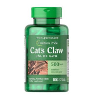 Котячий кіготь Puritan's Pride Cat's Claw 500 mg 100 капс