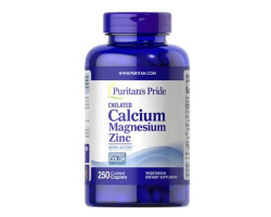 Кальцій Puritan's Pride Chelated Calcium Magnesium Zinc 250 таб.