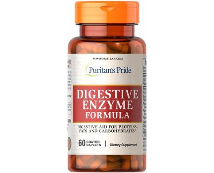 Ензими Puritan's Pride Digestive Enzyme Formula 60 таблеткок