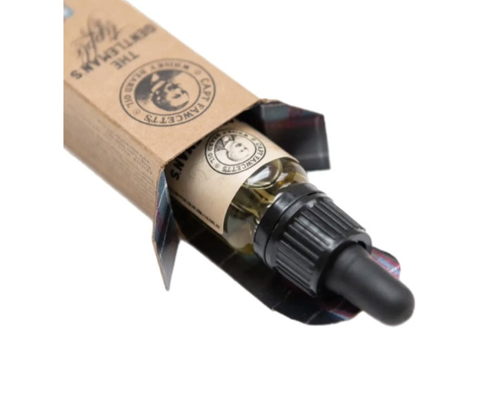 Олія для бороди з віскі, дорожній розмір Capitan Fawcett Whisky Beard Oil 10 мл