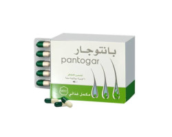 Оригінальний єгипетський PANTOGAR проти випадіння волосся (60 капсул)