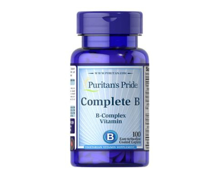 Комплекс вітамінів групи В Puritan's Pride Complete B 100 табл