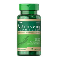 Puritan's Pride Ginseng Complex 75 капс