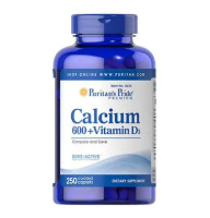 Puritan's Pride Calcium + Vitamin D3 250 табл