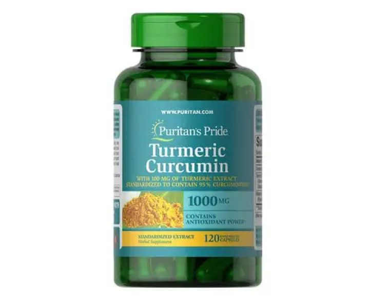 Puritan's Pride Turmeric Curcumin 1000 mg with Bioperine 5 mg 120 капсул