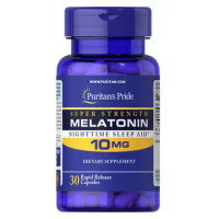 Puritan's Pride Melatonin 10 mg 30 капс