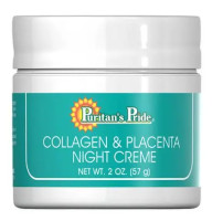 Puritan's Pride Natural Collagen and Placenta Night Creme 57 грам