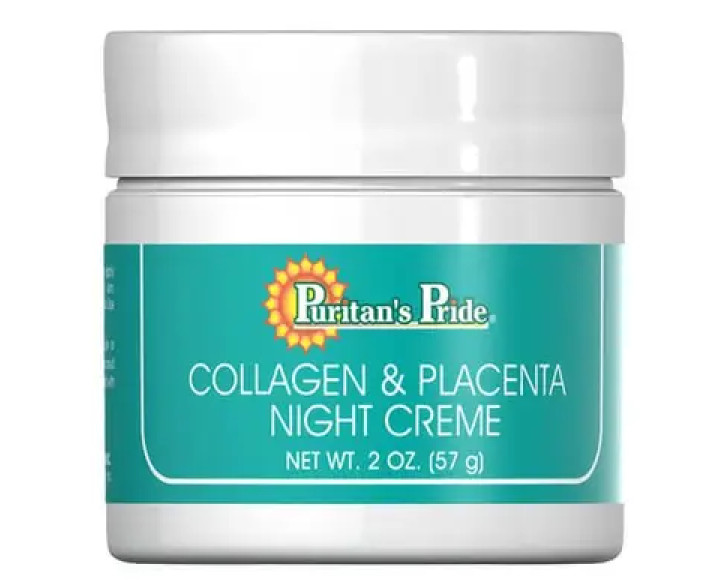 Puritan's Pride Natural Collagen and Placenta Night Creme 57 грам