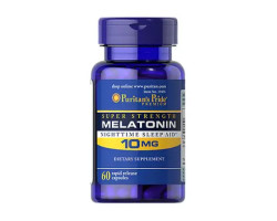 Puritan's Pride Melatonin 10 mg 60 капсул