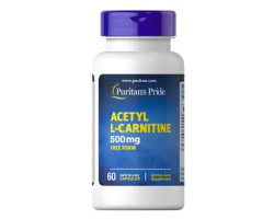 Puritan's Pride Acetyl L-Carnitine 500 mg 60 капс