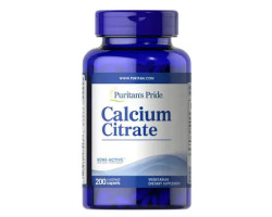 Кальцій цитрат Puritan's Pride Calcium Citrate 200 mg 200 таб