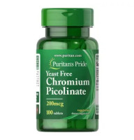 Puritan's Pride Chromium Picolinate 200 mcg 100 таб.